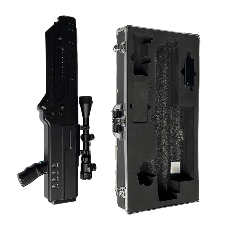  蒋场镇手持便携式枪型低空防御反制四通道A型