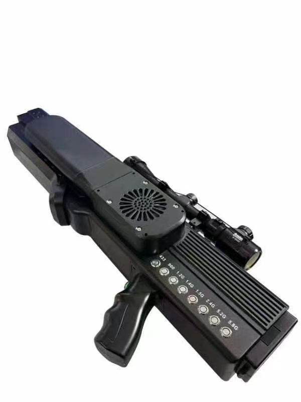  蒋场镇手持便携式枪型低空防御反制八通道